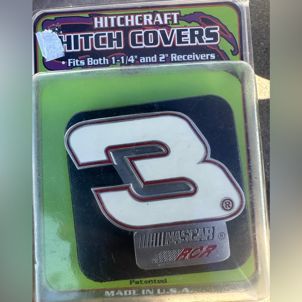 Vintage Dale Earnhardt trailer hitch cover #3